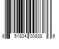 Barcode Image for UPC code 851834008386