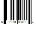 Barcode Image for UPC code 851834008614