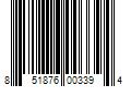 Barcode Image for UPC code 851876003394