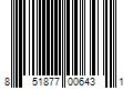 Barcode Image for UPC code 851877006431