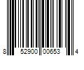 Barcode Image for UPC code 852900006534