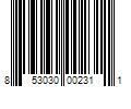 Barcode Image for UPC code 853030002311