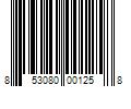 Barcode Image for UPC code 853080001258