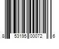 Barcode Image for UPC code 853195000726