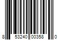 Barcode Image for UPC code 853240003580