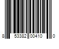 Barcode Image for UPC code 853382004100