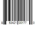 Barcode Image for UPC code 853421001770