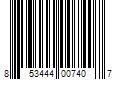 Barcode Image for UPC code 853444007407