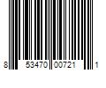 Barcode Image for UPC code 853470007211