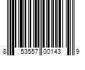 Barcode Image for UPC code 853557001439