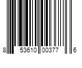 Barcode Image for UPC code 853610003776