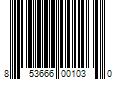 Barcode Image for UPC code 853666001030