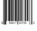 Barcode Image for UPC code 853817007003