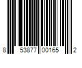 Barcode Image for UPC code 853877001652