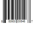 Barcode Image for UPC code 853930005467