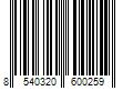 Barcode Image for UPC code 8540320600259