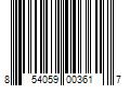 Barcode Image for UPC code 854059003617