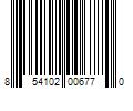 Barcode Image for UPC code 854102006770