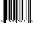 Barcode Image for UPC code 854293004180