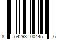 Barcode Image for UPC code 854293004456