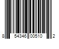 Barcode Image for UPC code 854346005102