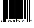 Barcode Image for UPC code 854393001546