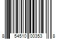 Barcode Image for UPC code 854510003538