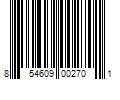 Barcode Image for UPC code 854609002701