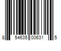 Barcode Image for UPC code 854635006315