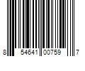 Barcode Image for UPC code 854641007597