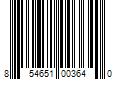 Barcode Image for UPC code 854651003640