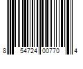 Barcode Image for UPC code 854724007704