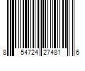 Barcode Image for UPC code 854724274816