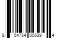 Barcode Image for UPC code 854734005394