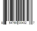 Barcode Image for UPC code 854759004327