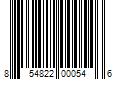 Barcode Image for UPC code 854822000546