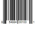 Barcode Image for UPC code 854884001031