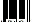 Barcode Image for UPC code 855076800074