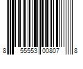 Barcode Image for UPC code 855553008078