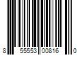 Barcode Image for UPC code 855553008160