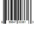 Barcode Image for UPC code 855647003613