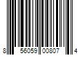 Barcode Image for UPC code 856059008074