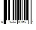 Barcode Image for UPC code 856267003151