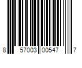 Barcode Image for UPC code 857003005477