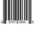 Barcode Image for UPC code 857007006005