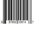 Barcode Image for UPC code 857692005147