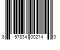 Barcode Image for UPC code 857834002140