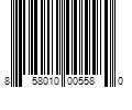 Barcode Image for UPC code 858010005580