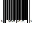 Barcode Image for UPC code 858067001009