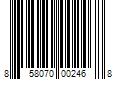 Barcode Image for UPC code 858070002468